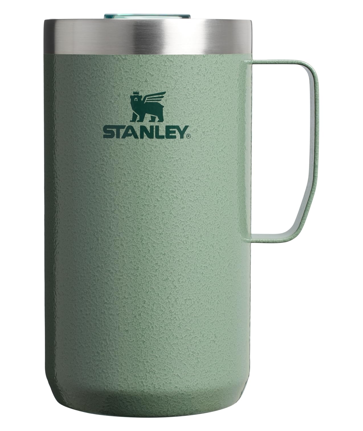 Amazon.com: Stanley Everyday Camp Mug 24 oz Hammertone Green